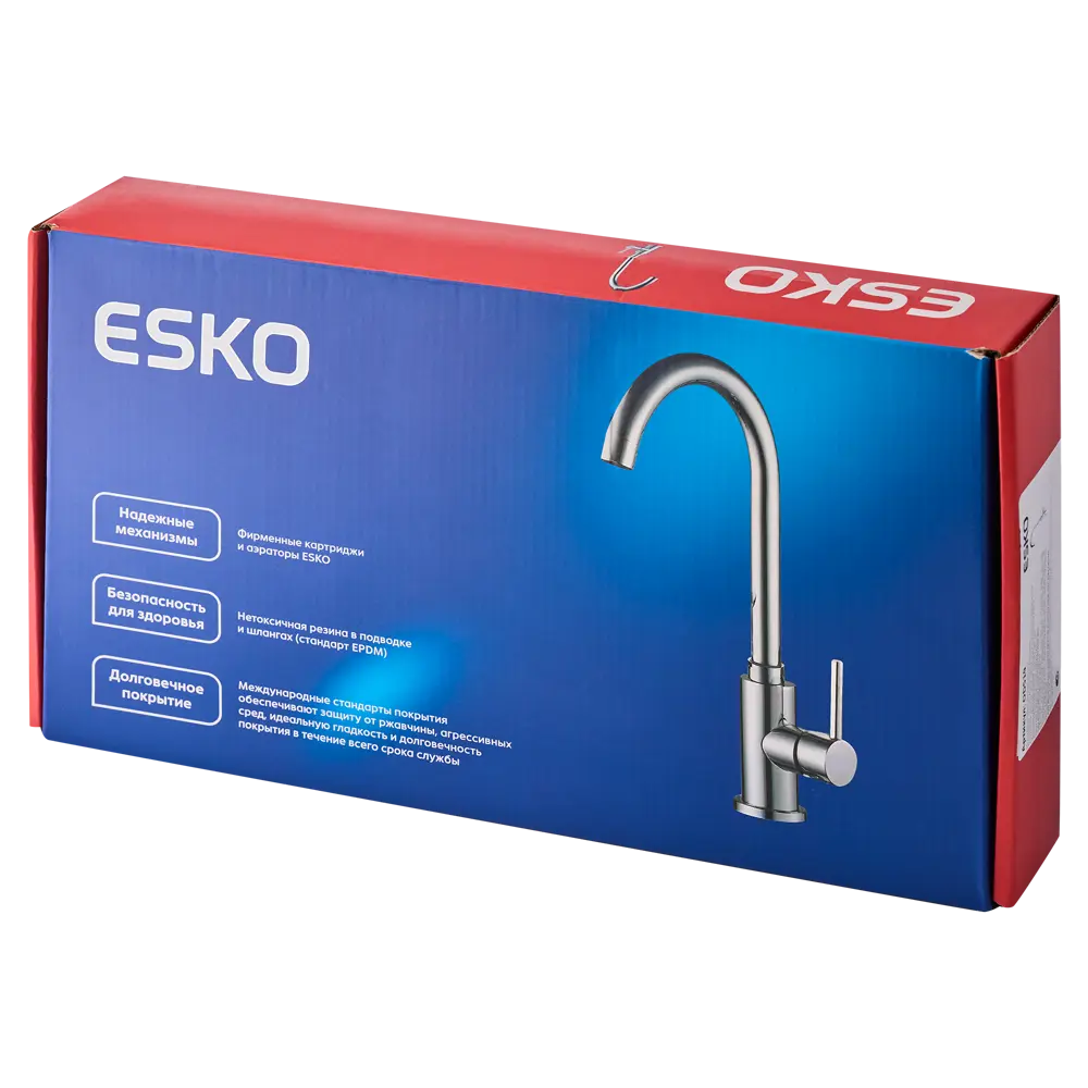 Смеситель для кухни Esko Oviedo OD519 26 см цвет хром STLM-2159777 - Вид №6
