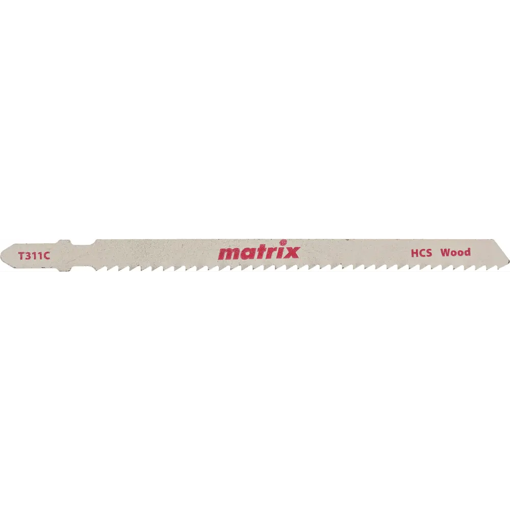 Пилка для лобзика по дереву Matrix T311C чистый рез, 3 шт. 84865364 STLM-2118950  - Вид №1