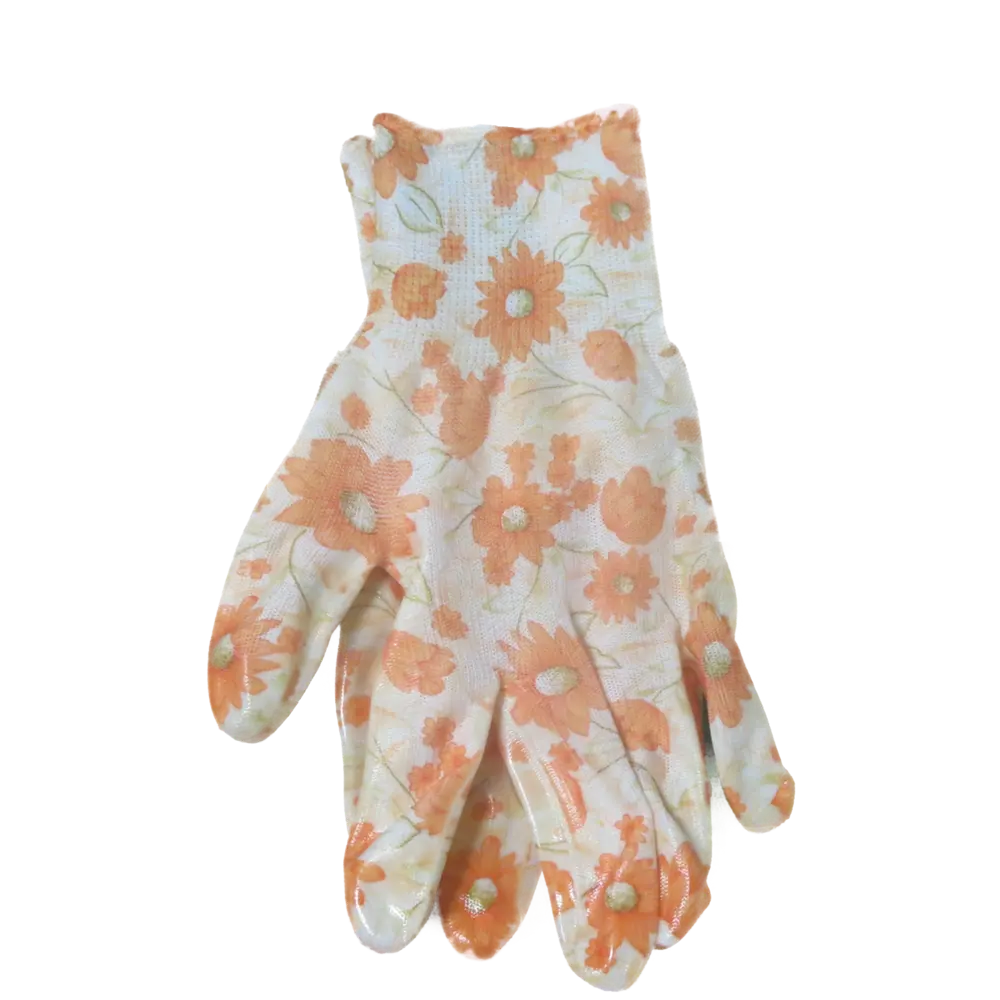 Садовые перчатки GARDEN FLOWERS с нитриловым покрытием для комфортной работы 82842742 STLM-0036954 - Вид №2
