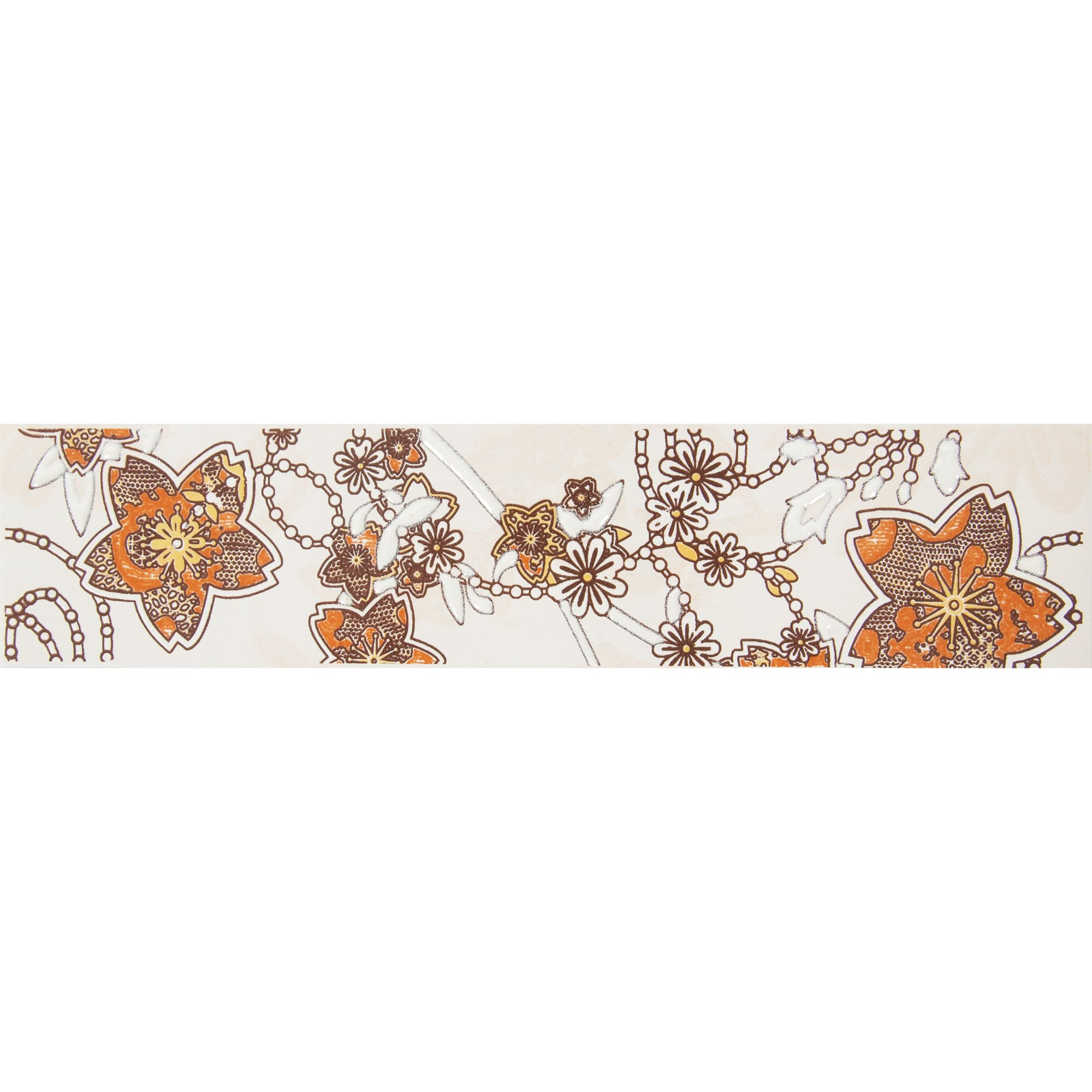 18129478 Бордюр « 3» 27.5х6.2 см Шелк Santreyd 