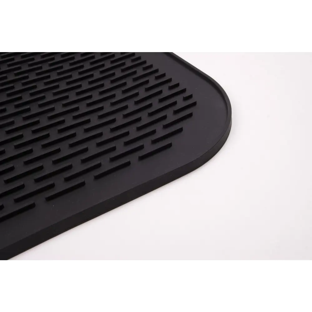 Коврик для сушки посуды KONSENSA 45x40 см силикон цвет черный STLM-2144414 - Вид №4