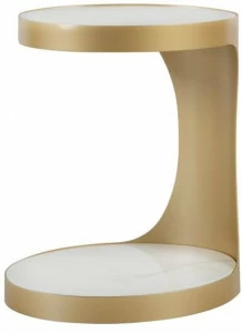 Tonin Casa Стол сервисный из стали круглый