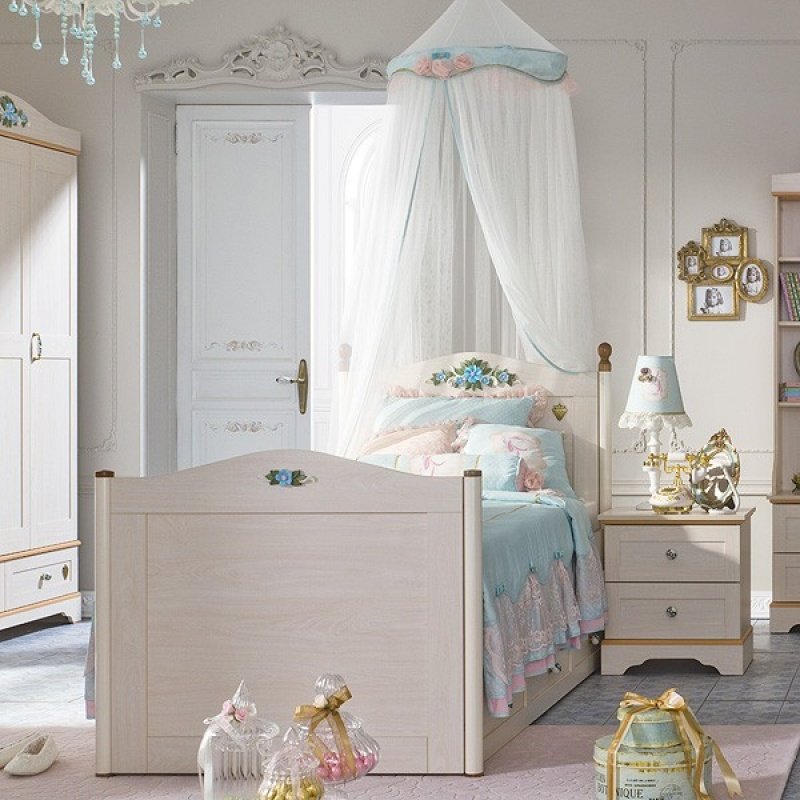 Балдахин на детскую кроватку Paradise CILEK FLORA 00-3832092 Белый Santreyd - Вид №3