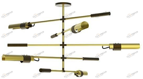 BRABBU Потолочный светильник из латуни sun-id-1403076