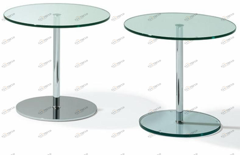 Ronald Schmitt Круглый стеклянный журнальный столик sun-id-1362016