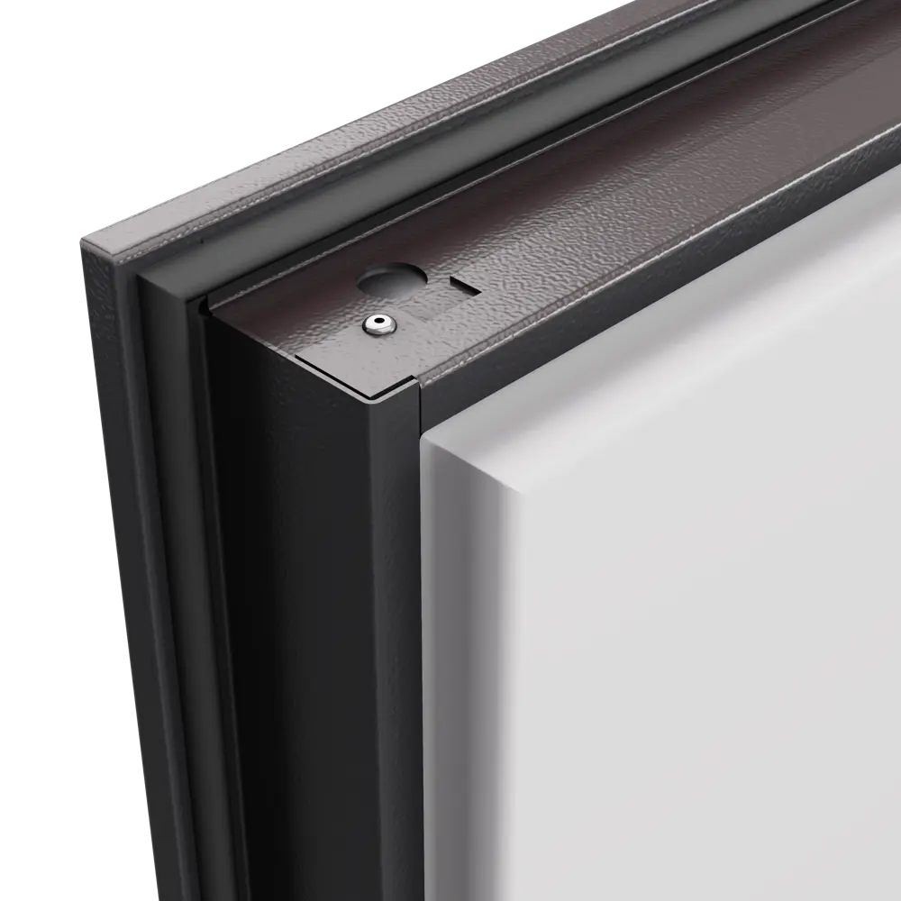 Дверь металлическая Термо С-2, 950 мм, левая, цвет белый TOREX STLM-2061123 - Вид №4