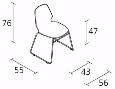Alias Штабелируемое кресло-санки Segesta selinunte sun-id-1375583 - Вид №3