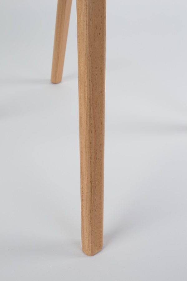 Кресло Flexback серое с бежевым основанием Zuiver 1200126 - Вид №11