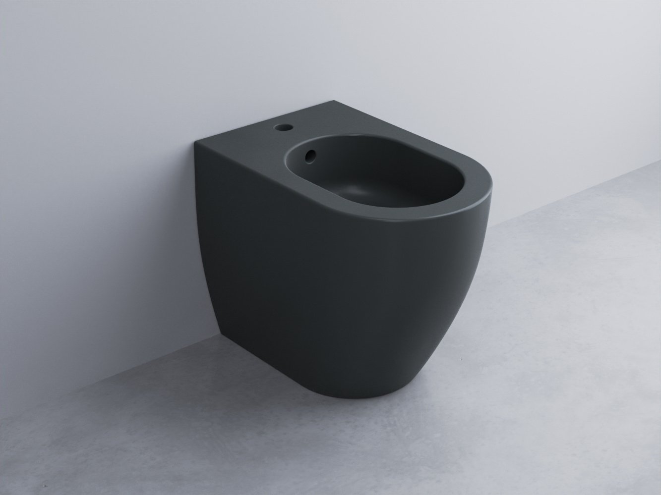 SMBID-BA Биде напольное с одним отверстием под смеситель 53 cielo Smile Ceramica Cielo