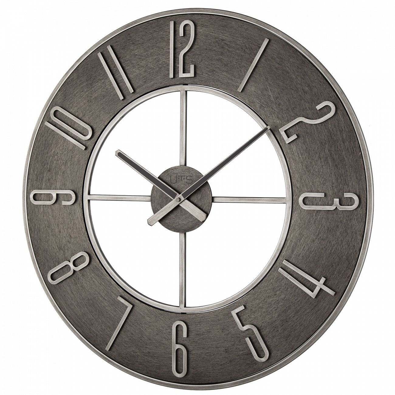 Часы настенные серые Tomas Stern 9084 TOMAS STERN ДИЗАЙНЕРСКИЕ 00-3872806 Серый  - Вид №1