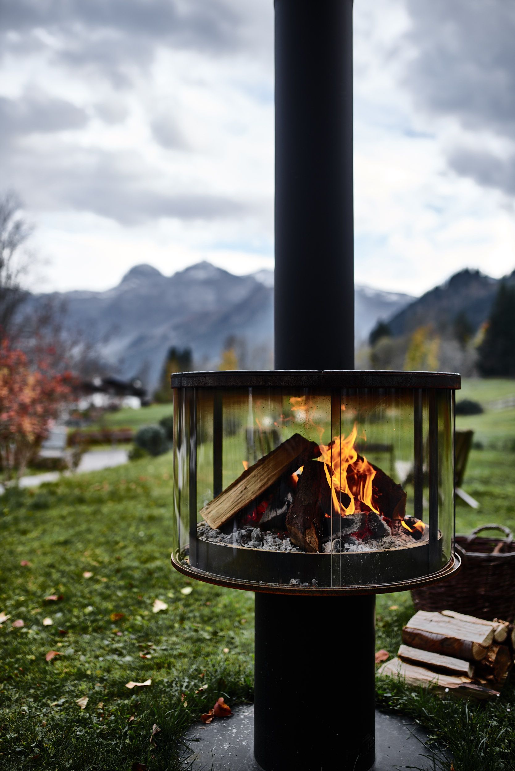 Открытый камин из нержавеющей стали RÜEGG SURPRISE ARCH-00090278 - Вид №2