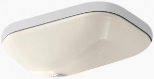 K-2890-8U-47 Накладная раковина под столешницу  прямоугольная Kohler