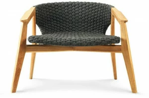 Ethimo Садовое кресло из синтетической ткани с подлокотниками Knit Knitpo01