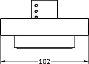 TIF 905 Держатель с мыльницей LINEAG TIFFANY LUX - Вид №1