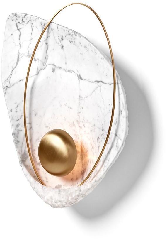 Ginger & Jagger Настенный светильник из мрамора Earth to earth sun-id-1357086 - Вид №2