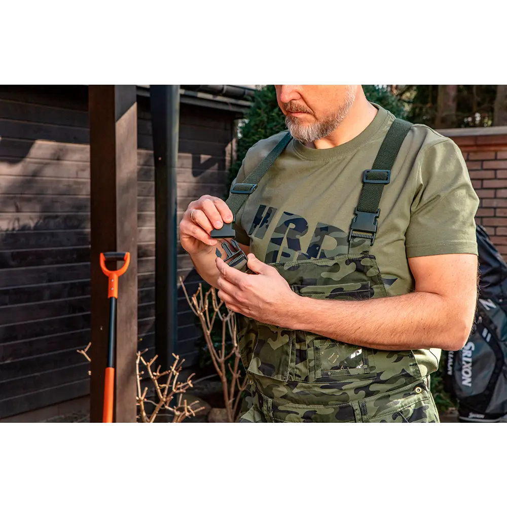 Футболка мужская Neo Tools Camo зеленая хлопок с принтом размер XXL рост 190 STLM-2184741 - Вид №3