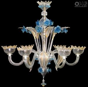 1313 ORIGINALMURANOGLASS Люстра Ка Мазиери - Венецианская Коллекция - муранское стекло OMG  см