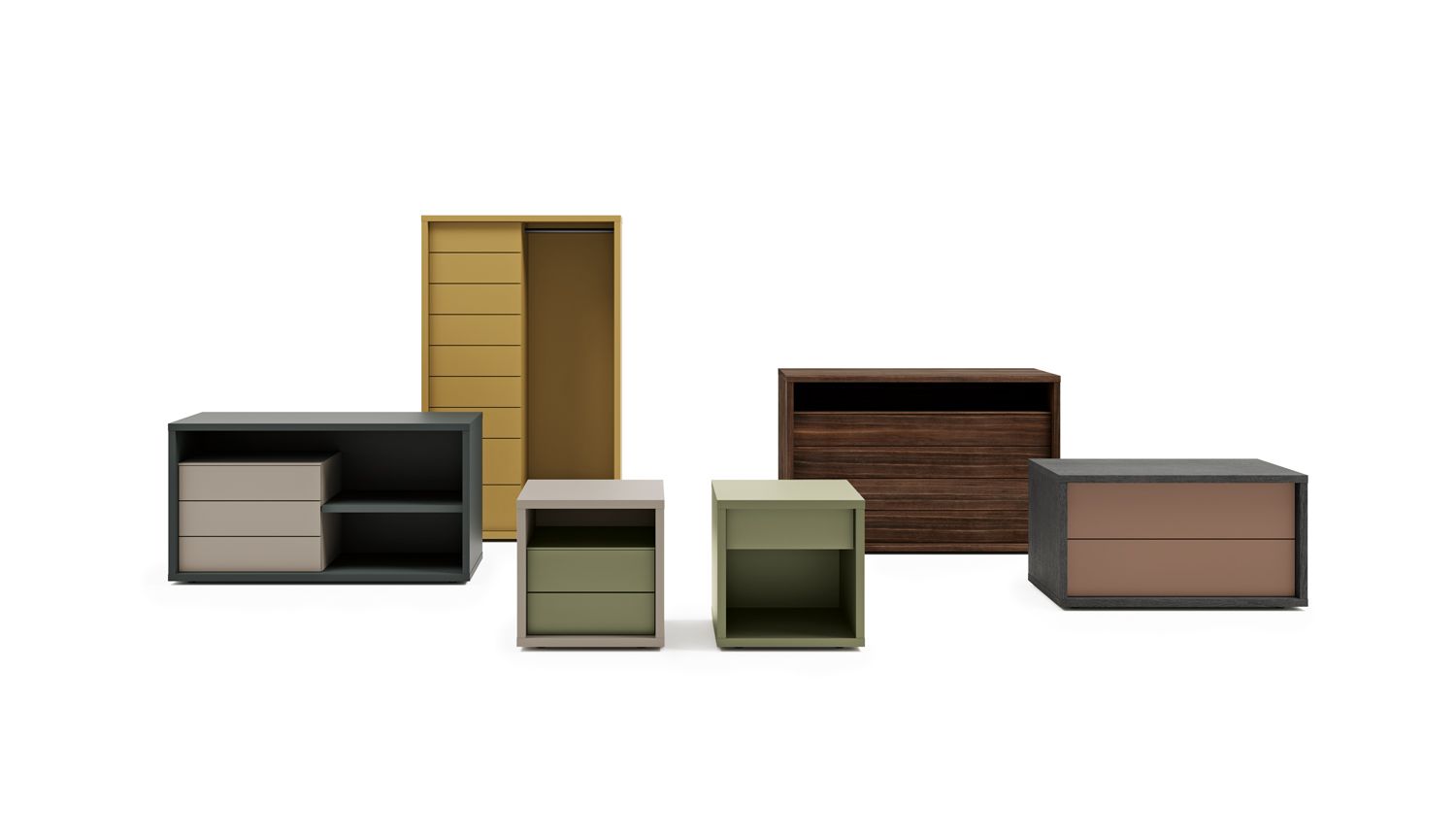 Деревянный комод Dall'Agnese тонкий ARCH-00012094 - Вид №1