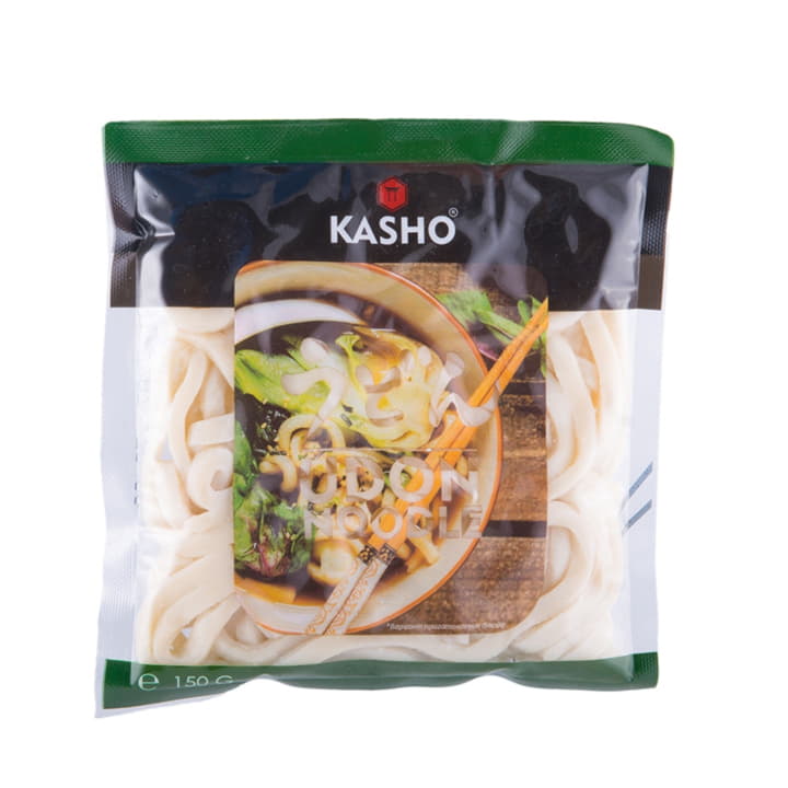 Лапша Удон пшеничная вареная стерилизованная Kasho 150г Santreyd 12001 - Вид №1