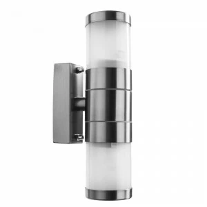 Уличный настенный светильник двойной серебристый Arte Lamp 67 A3201AL-2SS ARTE LAMP 67 00-3895814 Серебро