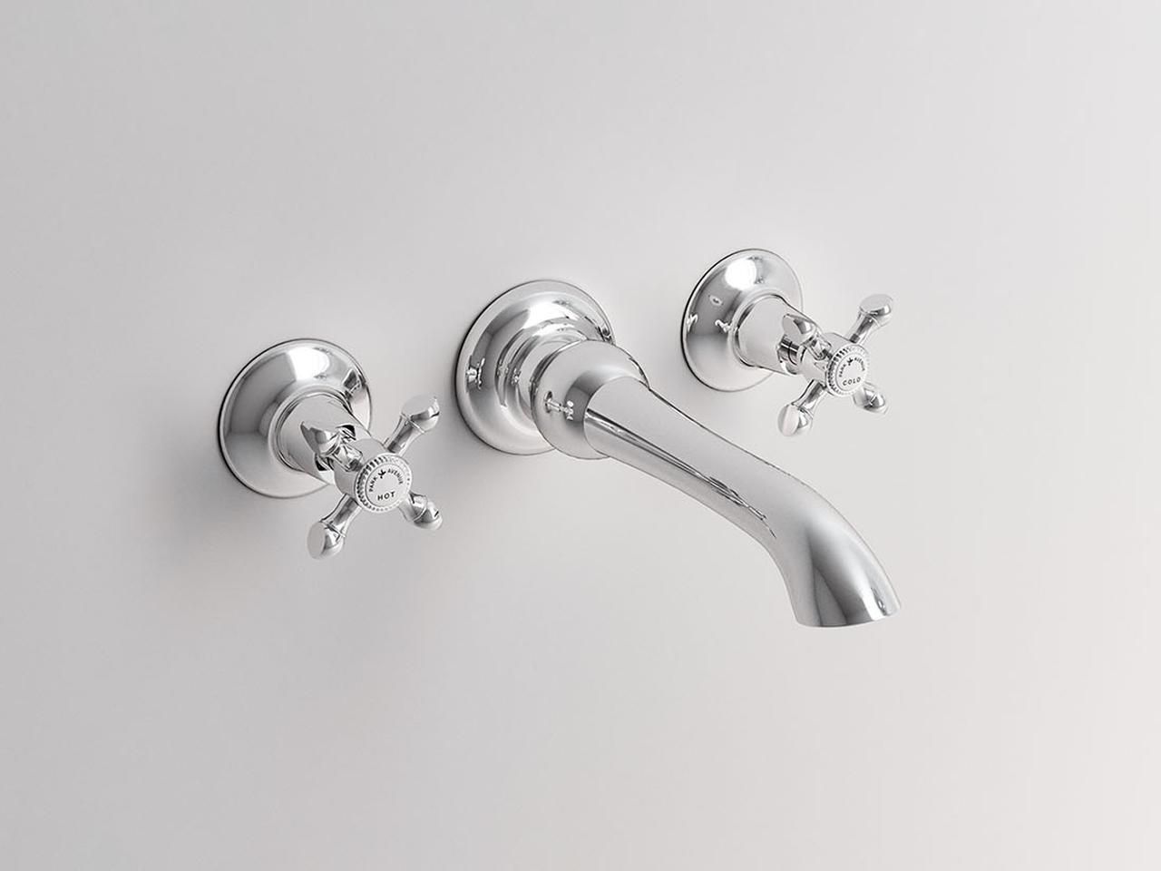 Настенный смеситель для раковины с 3 отверстиями Park Avenue Hopkins ARCH-00056803 - Вид №1