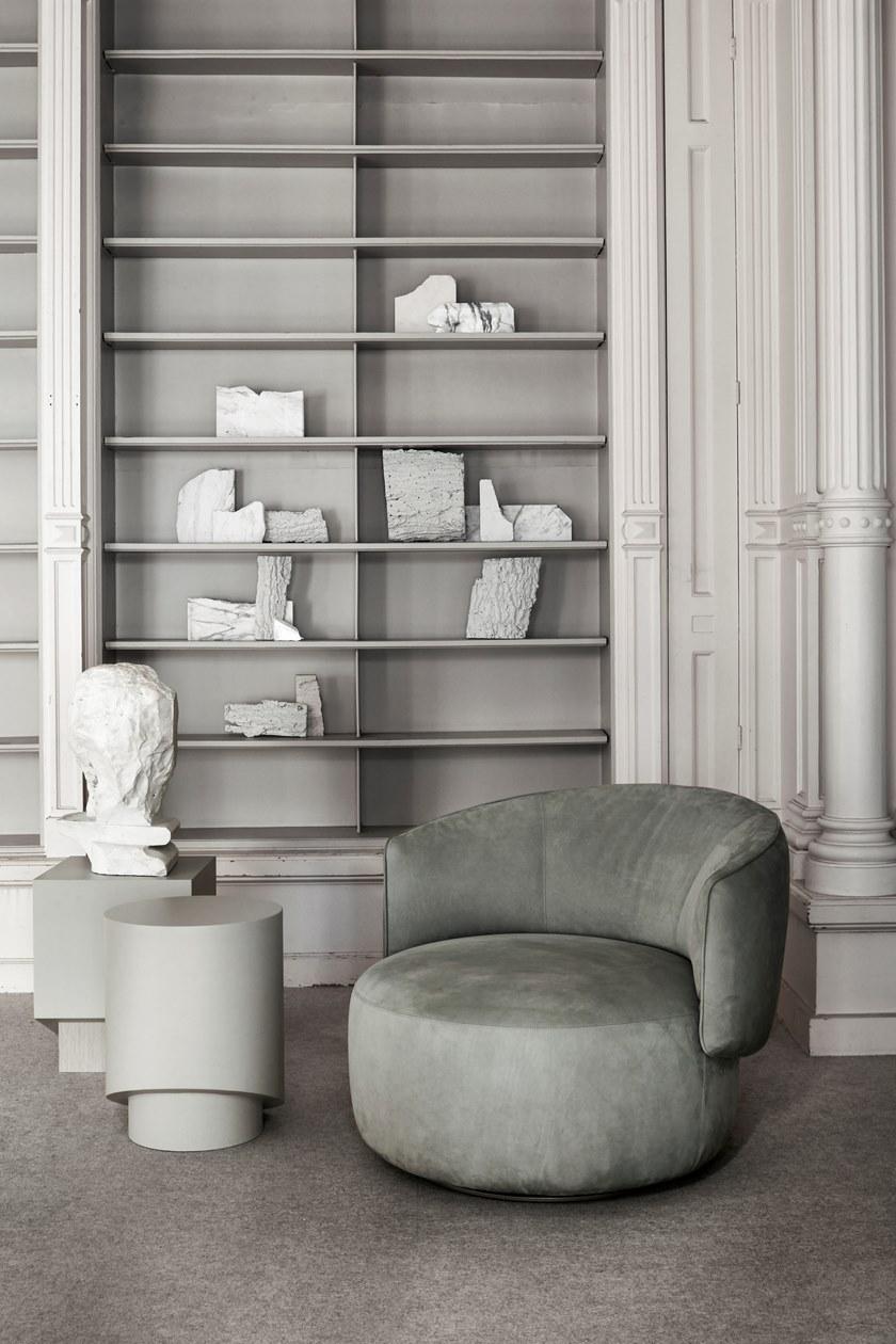 Piet Boon Поворотное тканевое кресло с подлокотниками Jane sun-id-1355480 - Вид №7