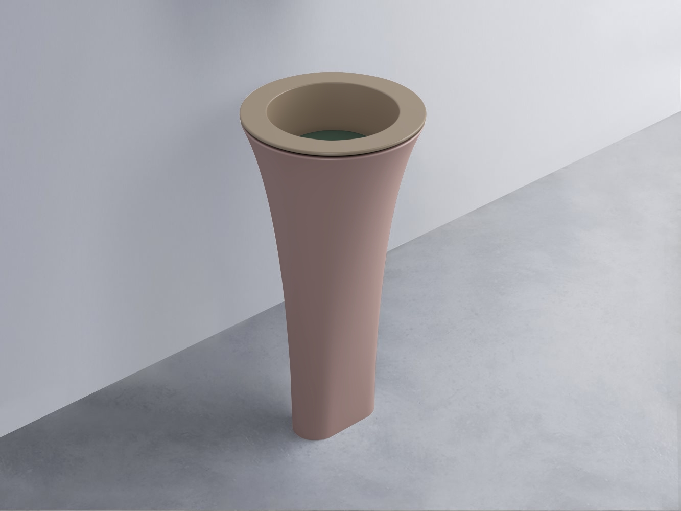 AMLA45-AN+AMPILT-MU+AMCOLT-CP Раковина Amedeo Tondo отдельностоящая cielo Enjoy + Amedeo Ceramica Cielo