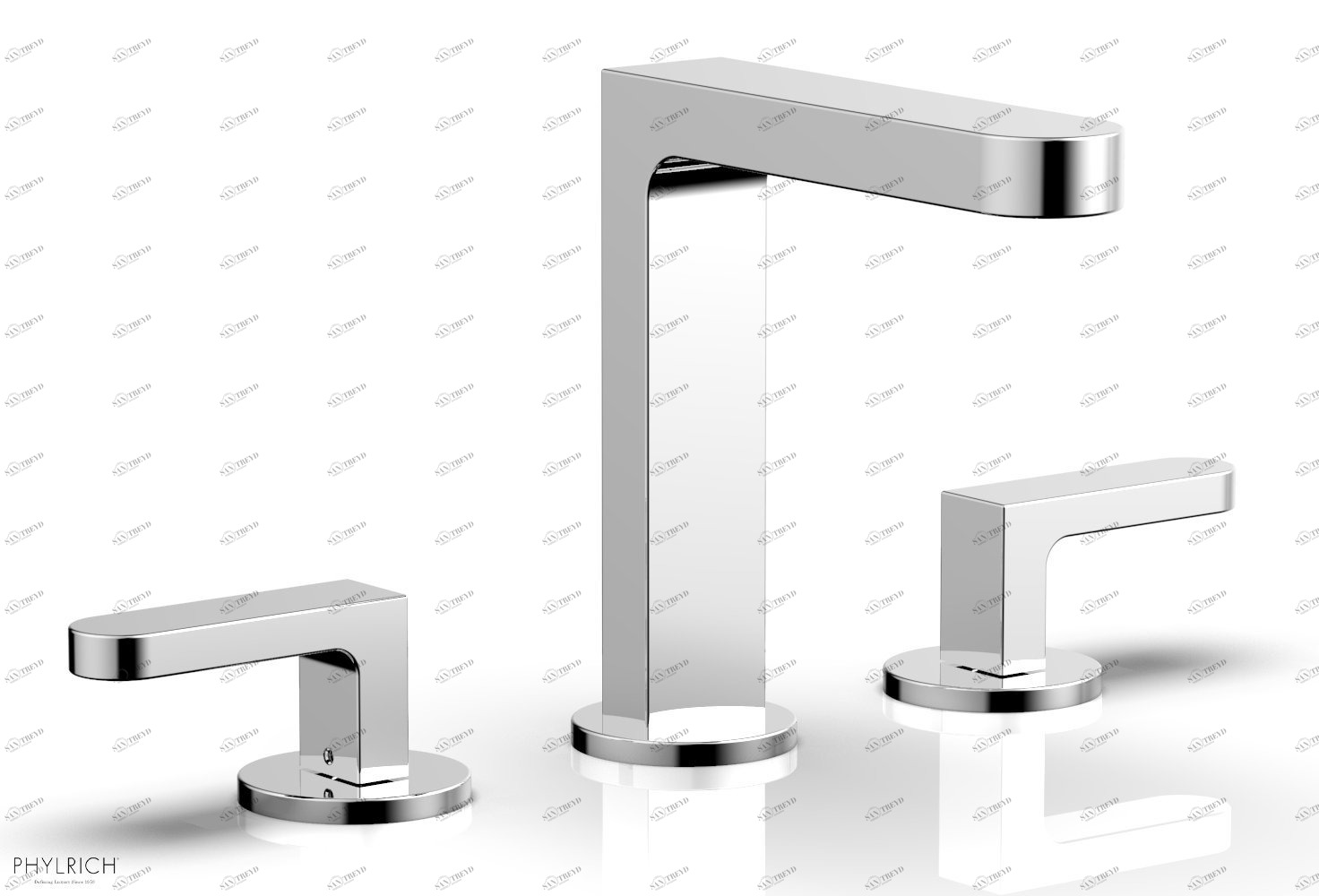 Комплект и ручки ROND Phylrich  183-02-026 Хромированный 