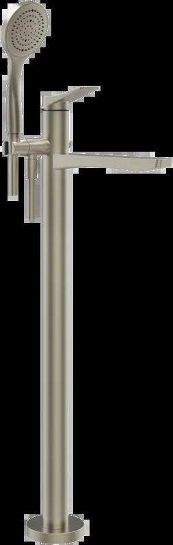 Смеситель для ванны 59131 149 Gessi Rilievo МАТОВЫЙ НИКЕЛЬ FINOX