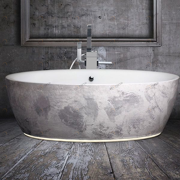 Ванна отдельностоящая Dip Teddy Grey Aquamass Stone One TEDDYGREY