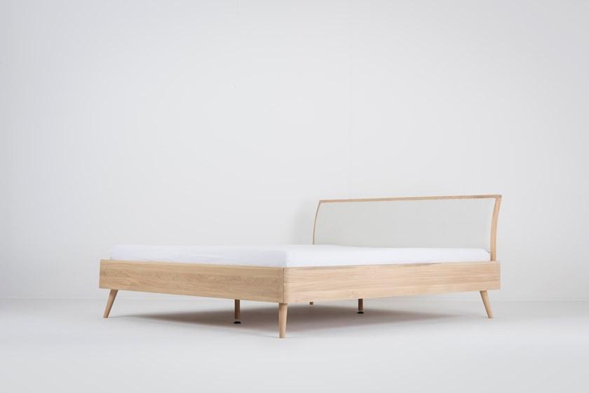 Gazzda Двуспальная кровать с мягким изголовьем Ena sun-id-1457756 - Вид №1