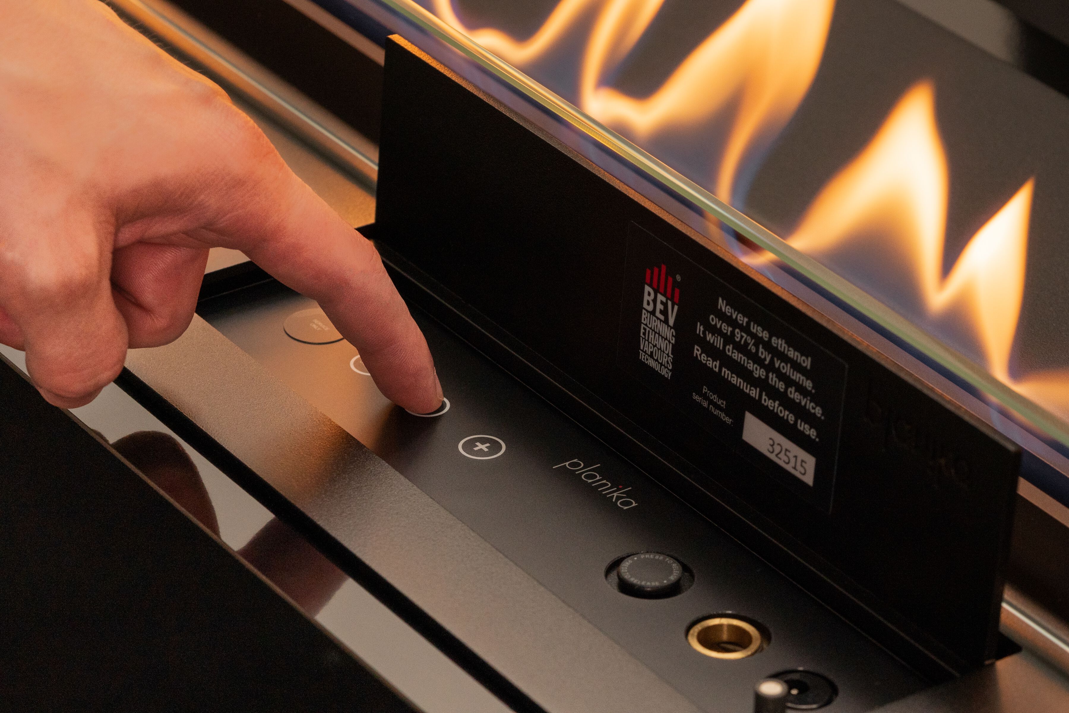 Встроенный камин на биоэтаноле Planika PRIMEFIRE 2.0 ARCH-00058393 - Вид №13