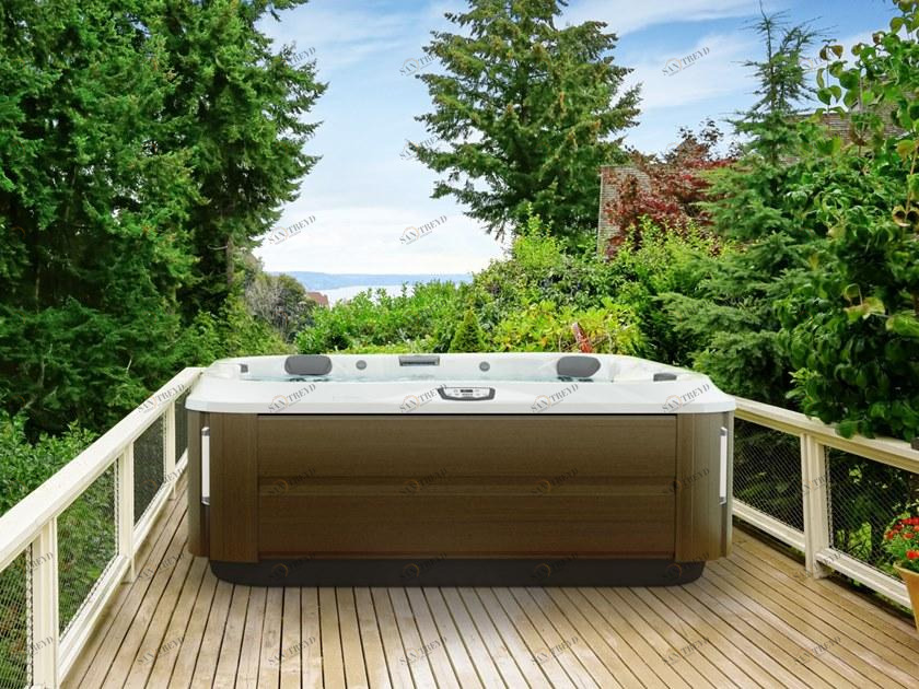 Jacuzzi® Наземный мини-бассейн с джакузи на 6 мест J-300™ sun-id-1436579