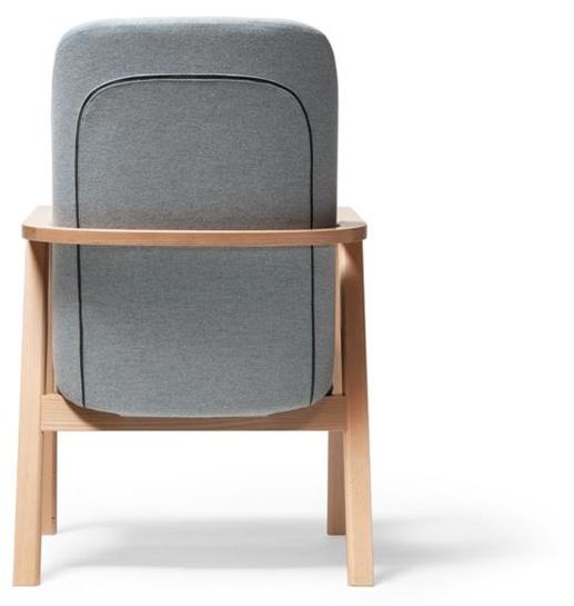 TON Кресло с обивкой из ткани с подставкой для ног Santiago 02 sun-id-1413957 - Вид №4