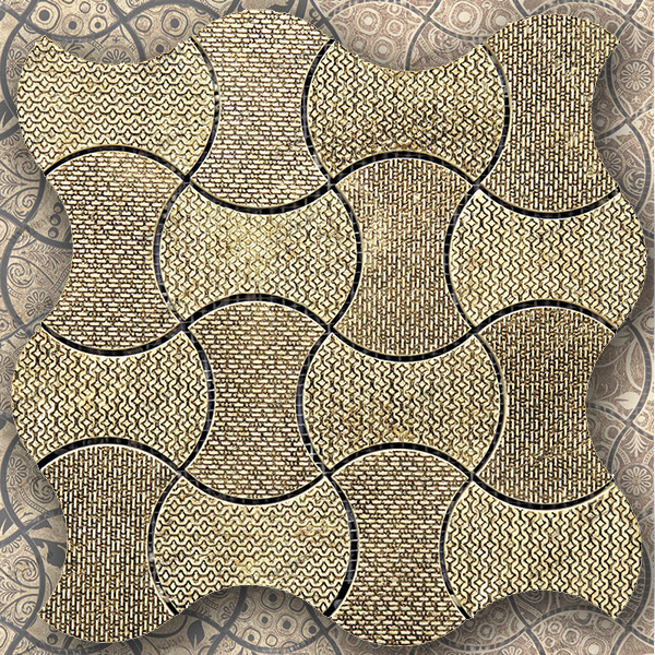 МОЗАИКА ИЗ МРАМОРА TRN-3 SKALINI TORINO TRN3