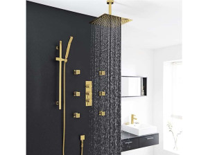 Термостатический набор для душа с гибким блоком питания