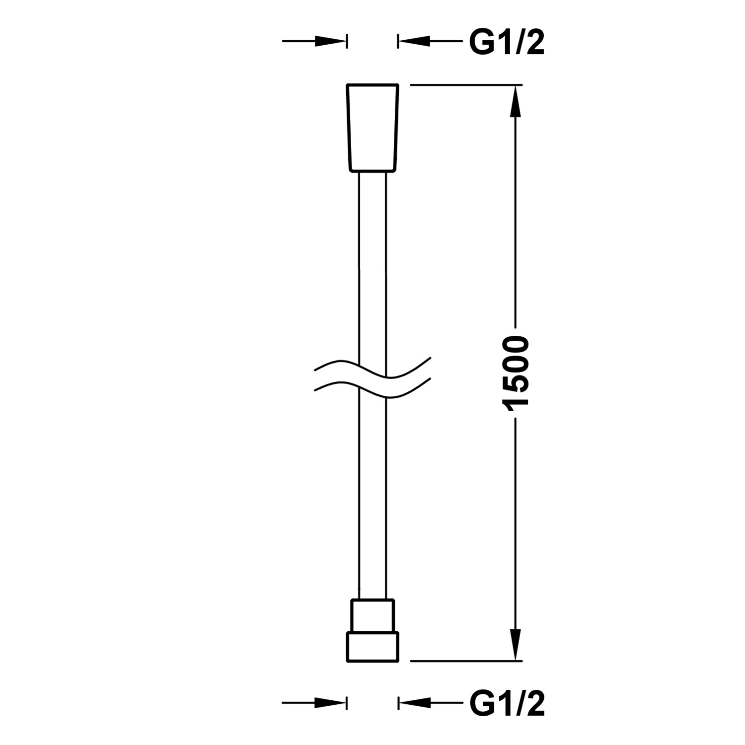 Атласный шланг-913460915OM TRES RICAMBI - Вид №1