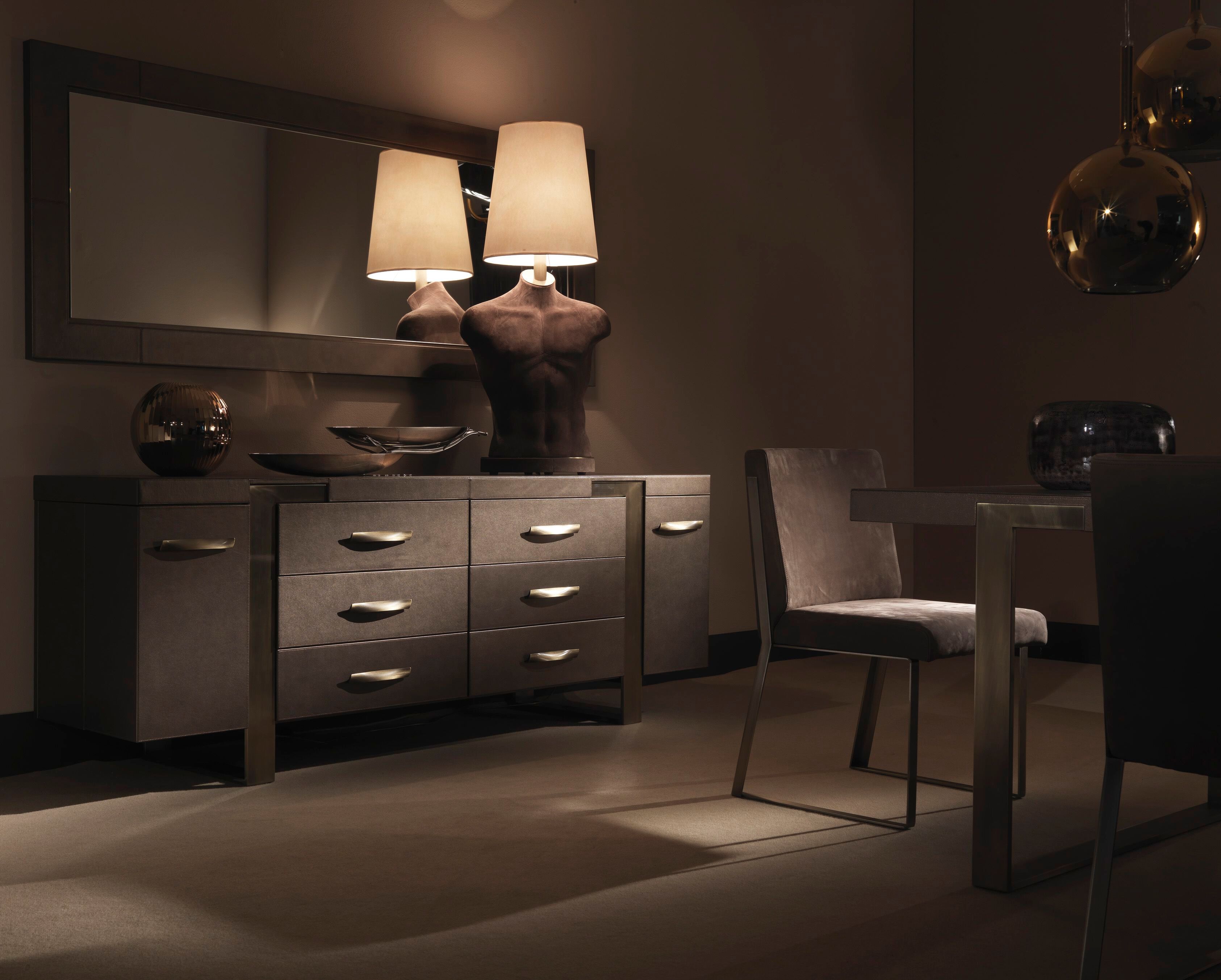 Кожаный стул для салазок Casa Covre Palio ARCH-00012110 - Вид №3