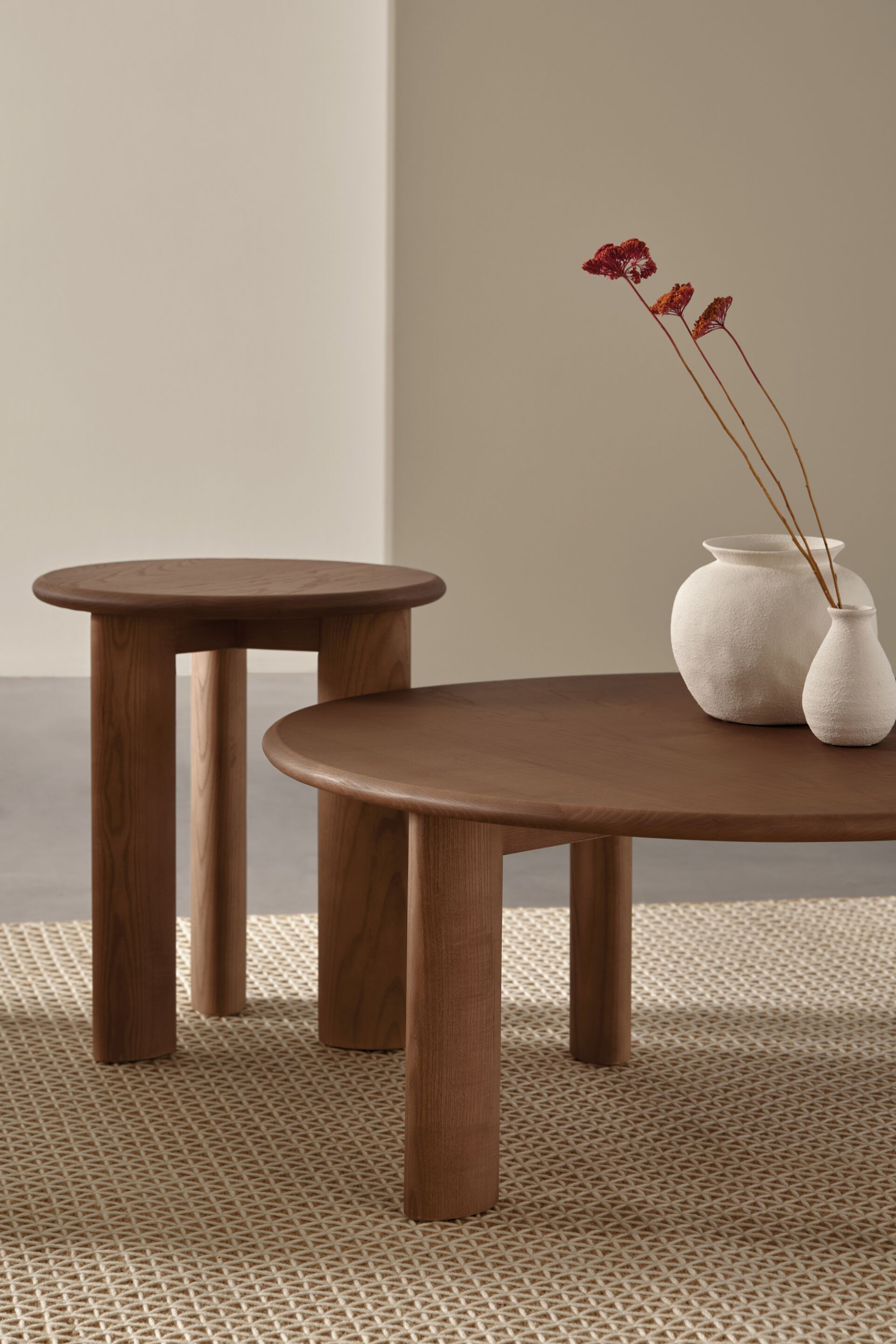 Круглый журнальный столик из ясеня Blasco&Vila Koko ARCH-00079471 - Вид №2