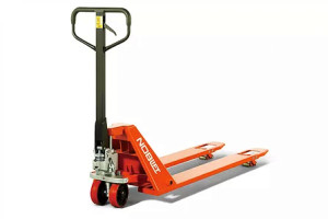 15946734 Гидравлическая тележка AC-Super Low 530x1120, PU+steel, tandem 1105301120 Noblelift