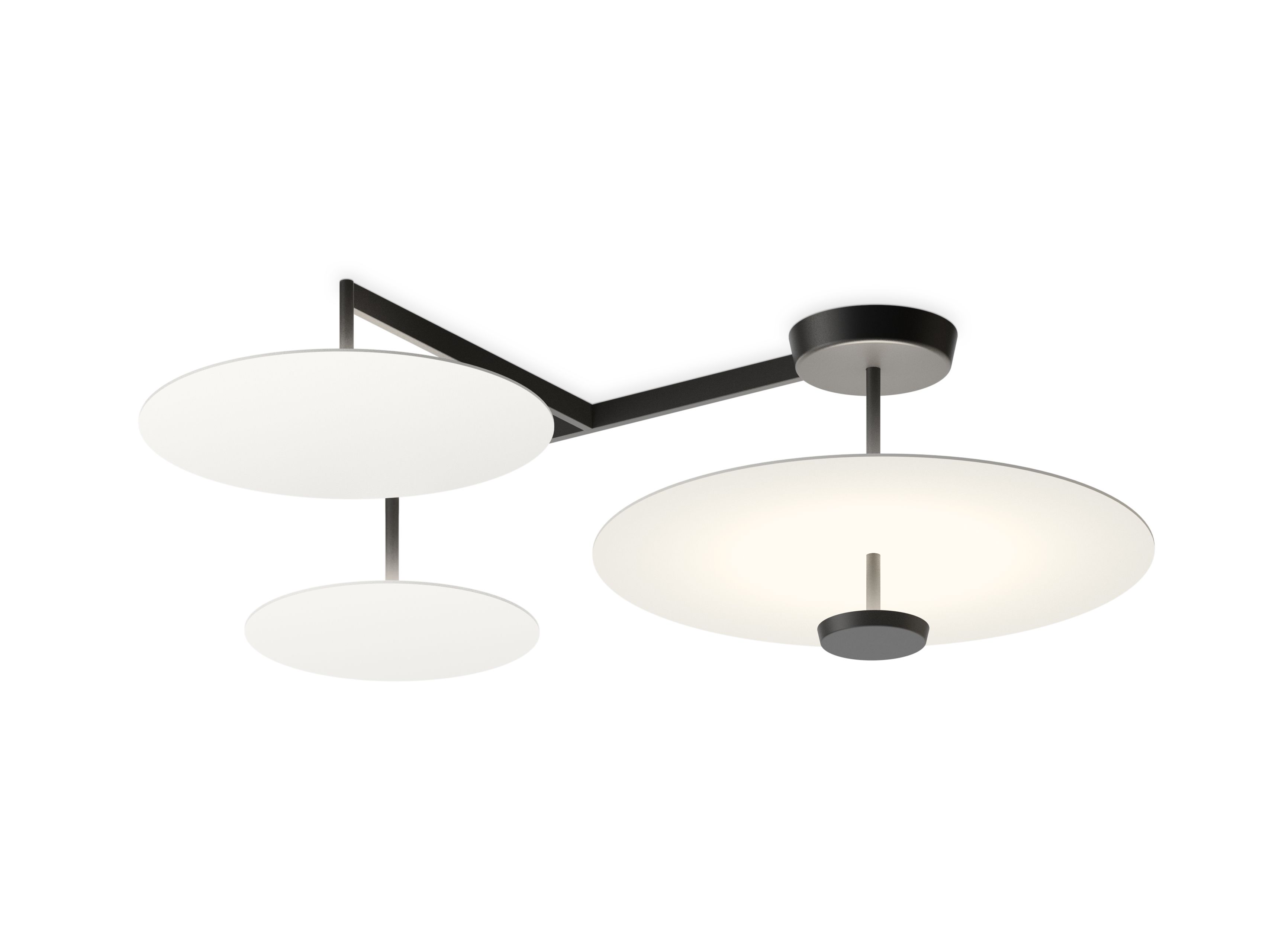 Металлический светодиодный потолочный светильник Vibia ARCH-00107532 - Вид №1