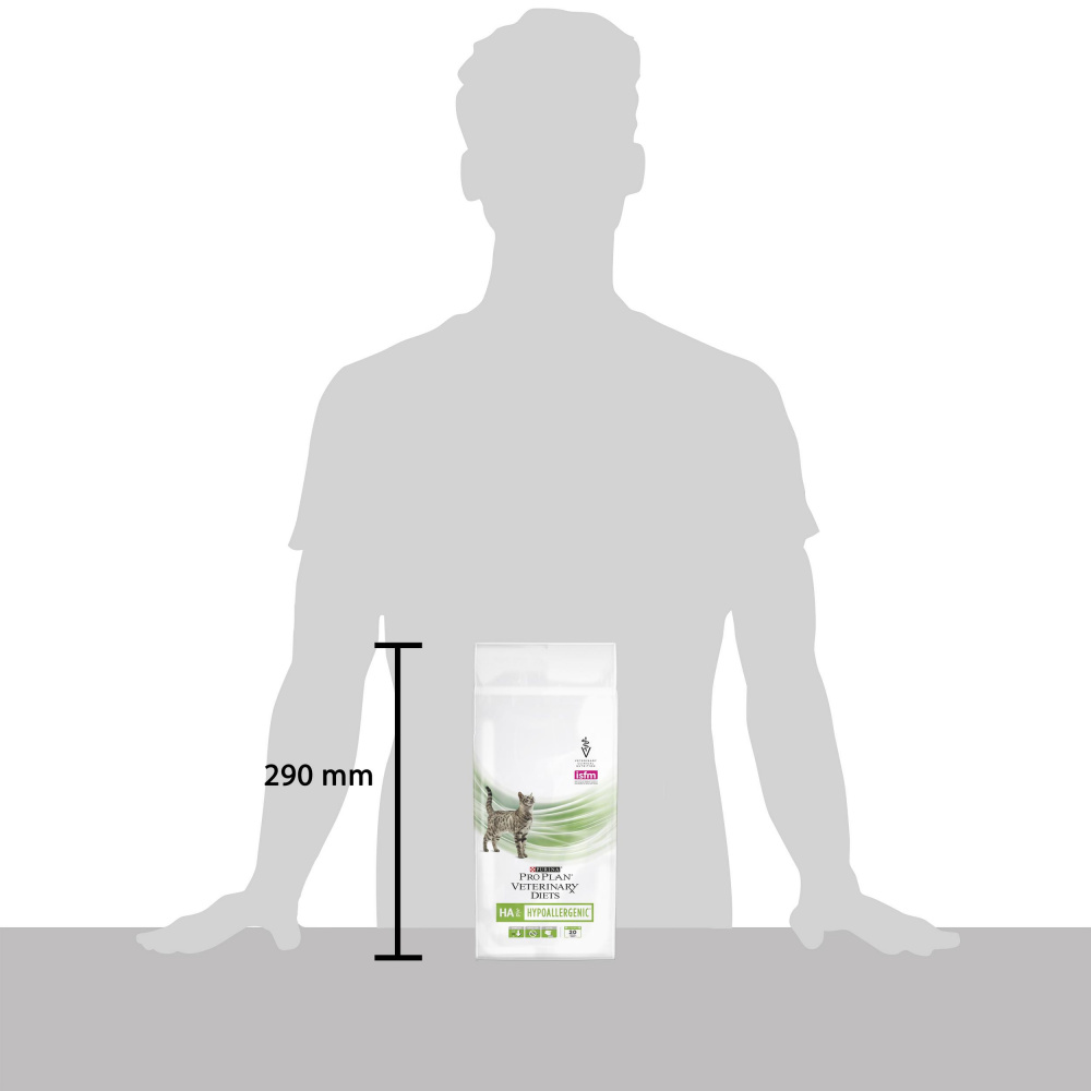 ПР0033156 Корм для кошек Veterinary Diets HA St/Ox для снижения пищевой непереносимости, сух. 1,3кг Pro Plan  - Вид №1