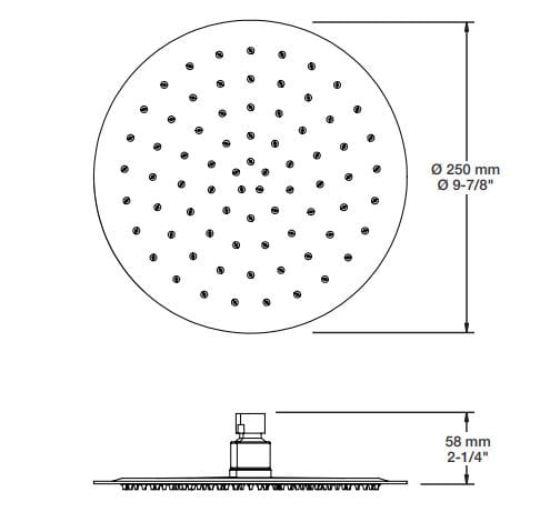 Набор термостатических встраиваемых ванн с ручным душем BARIL PRO-4300-56 ARCH-00030235 - Вид №5