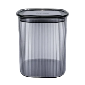 Банка для сыпучих продуктов Esprado Nube 0.8 л стекло цвет серый