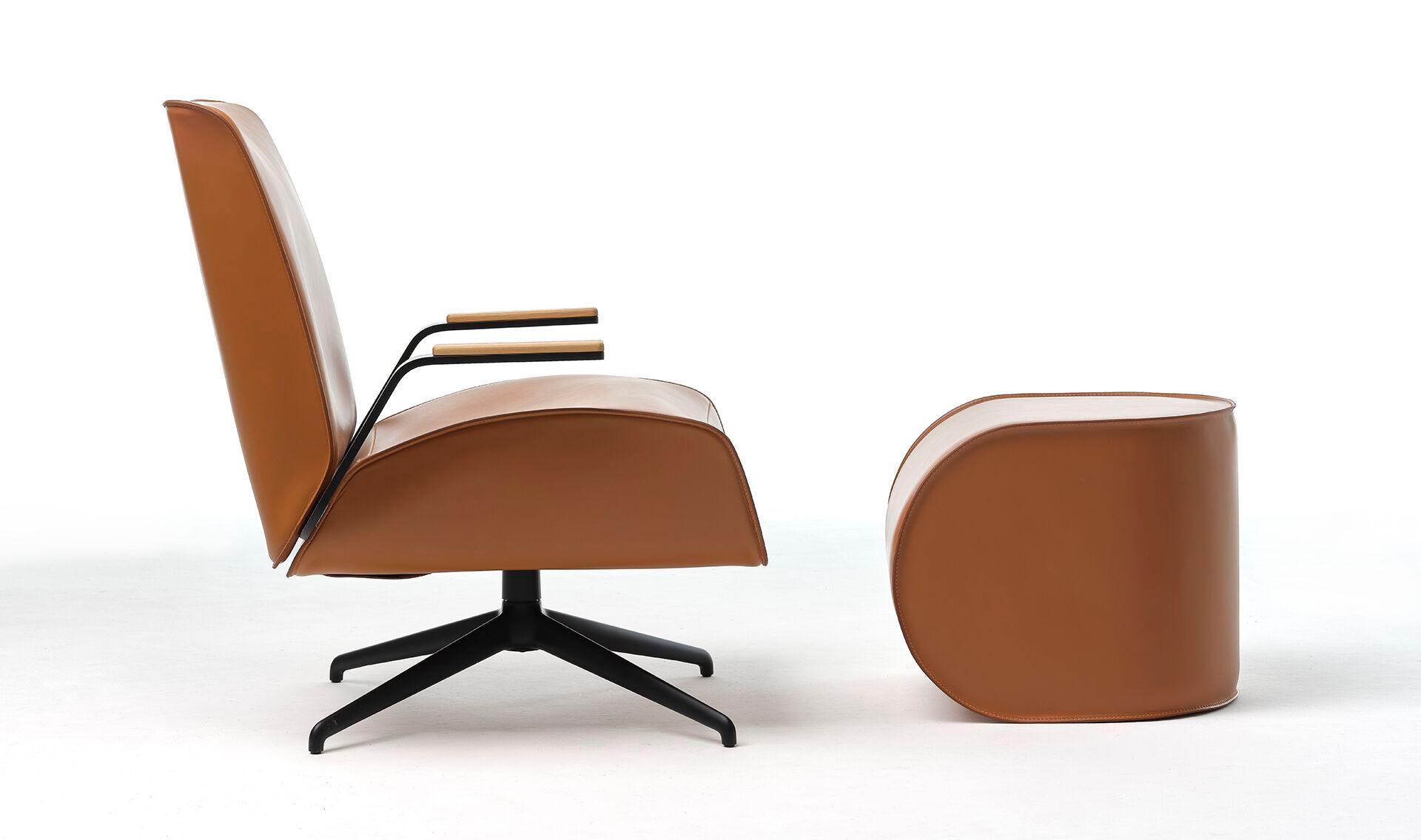 Кожаное вращающееся кресло EPÒNIMO Endo ARCH-00058684 - Вид №8