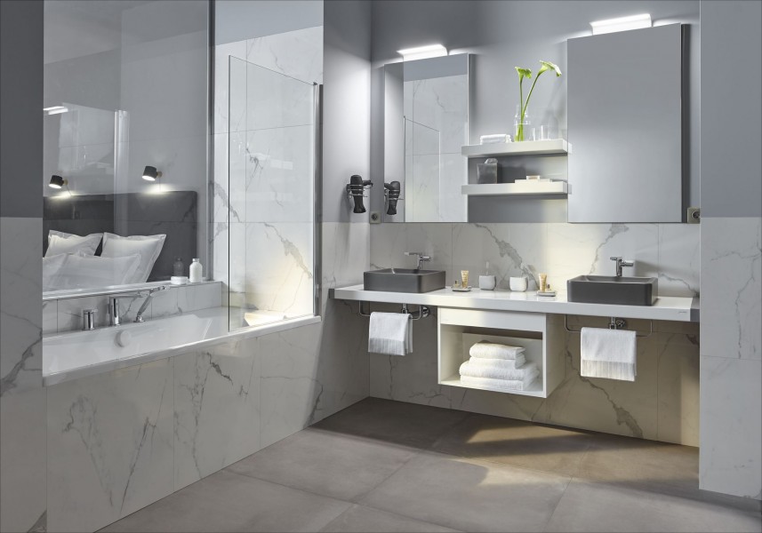 E73159-ND-CP Однорычажный смеситель для раковины 'pure'- высокая модель Jacobdelafon COMPOSED Santreyd - Вид №1