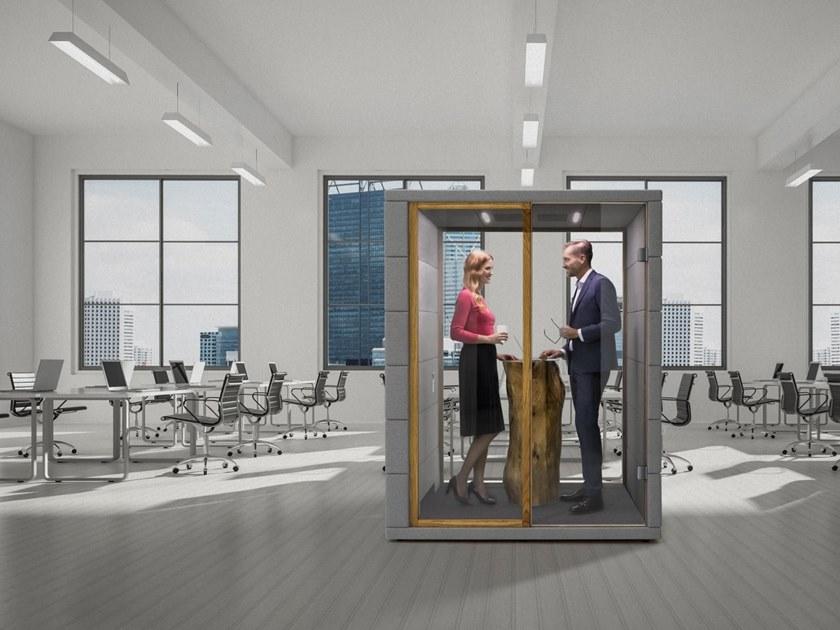 SilentLab Акустическая мультимедийная офисная будка из ткани sun-id-1466984 - Вид №2