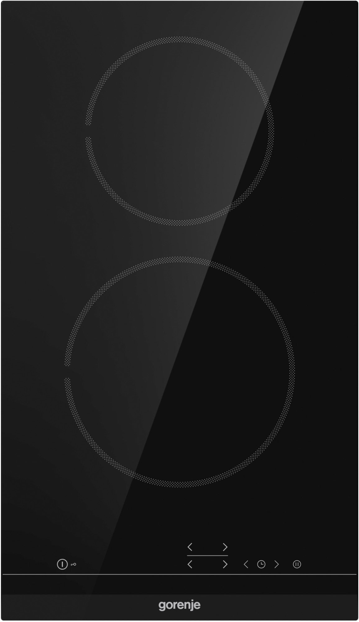 ECT321BCSC Домино / домино, электрическая, стеклокерамическая варочная панель, цвет: черный, стеклокерамическая варочная панель, шлифованный передний край, сенсорное управление, таймер, защитная блокировка от детей, габаритные размеры (вхшхг): 5,1 ? 30 ? Santreyd 