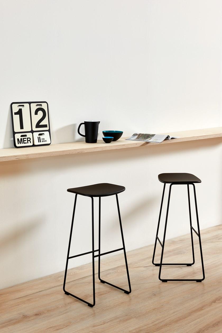 ESTEL GROUP Высокий металлический табурет-санки с подставкой для ног sun-id-1439980 - Вид №2