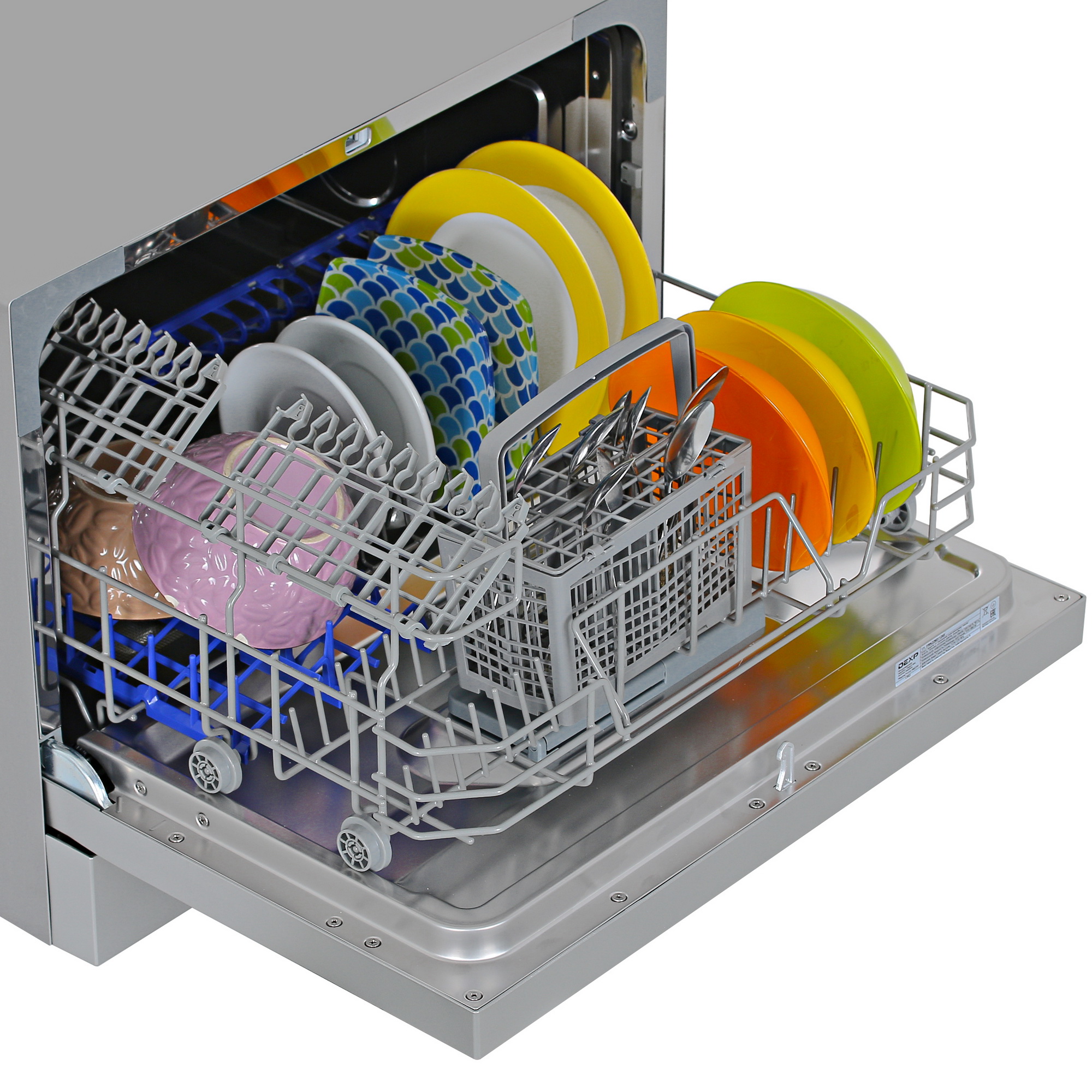 1662501 Посудомоечная машина DEXP M6D7PF серый STDN-0044750 - Вид №7